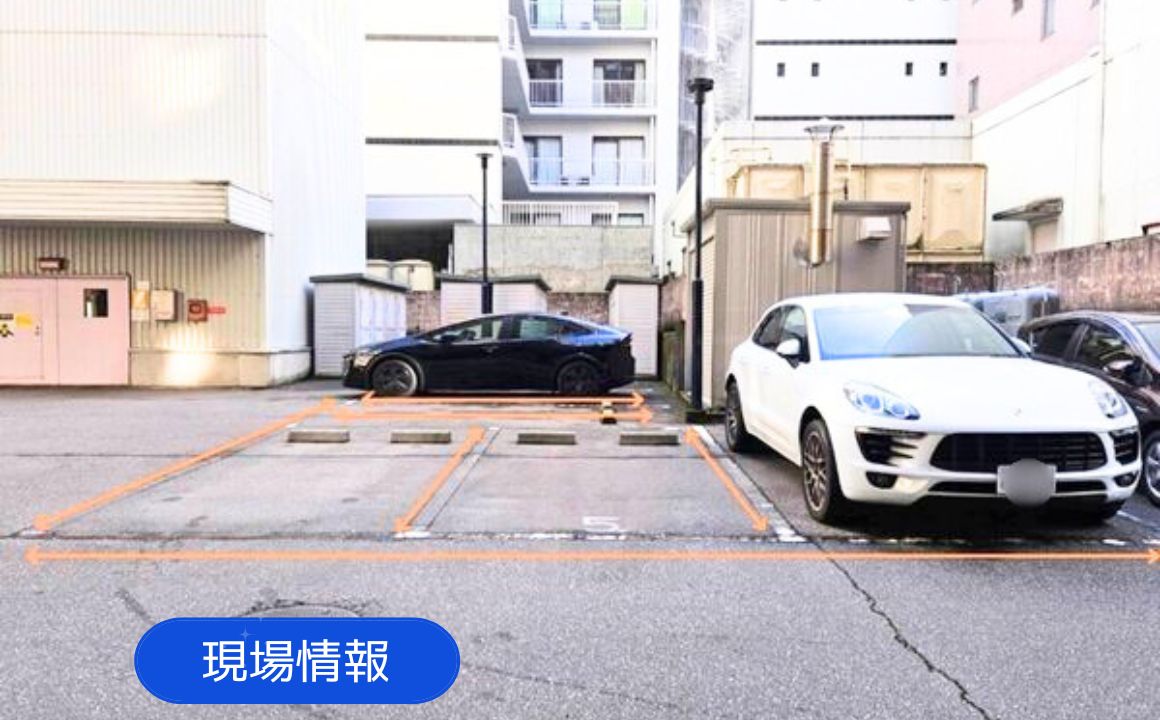 現場情報｜マンション駐車場の白線引き！調査を行いました