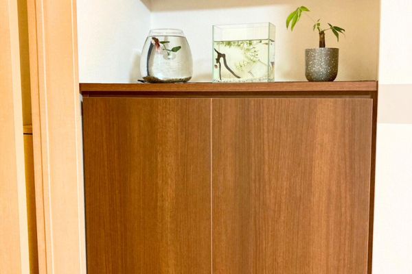 金沢市　戸建て　家具取り付け・猫専用通り道