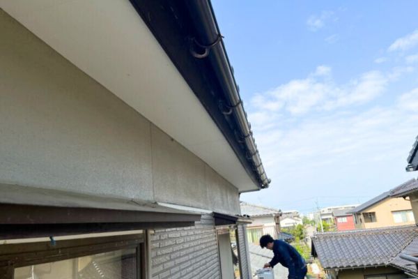 金沢市　戸建て　樋交換