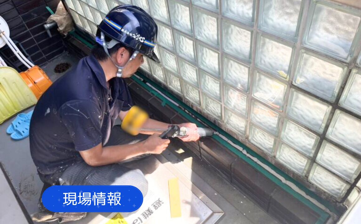 現場情報｜金沢市でコーキング工事を行いました。ベランダのひび割れ・劣化に注意