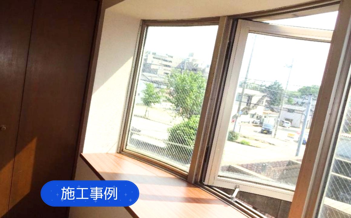 【施工事例】マンション 漏水復旧 内装リフォーム 出窓カウンター造作 クロス貼替 施工前・施工後