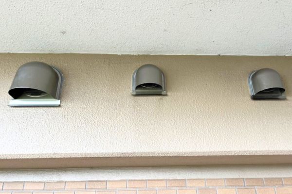 金沢市　マンション　ベンドキャップ交換　2箇所