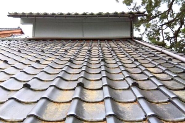金沢市　戸建　屋根・樋清掃