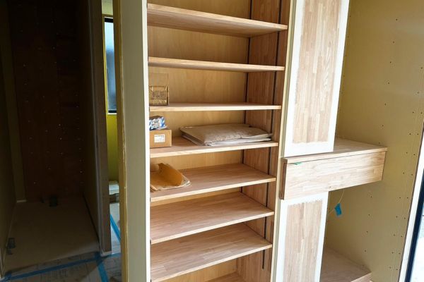 金沢市　新築　家具塗装