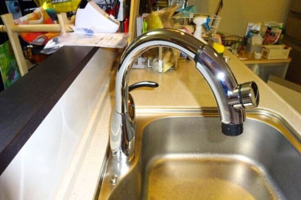 金沢市　戸建て　水栓交換