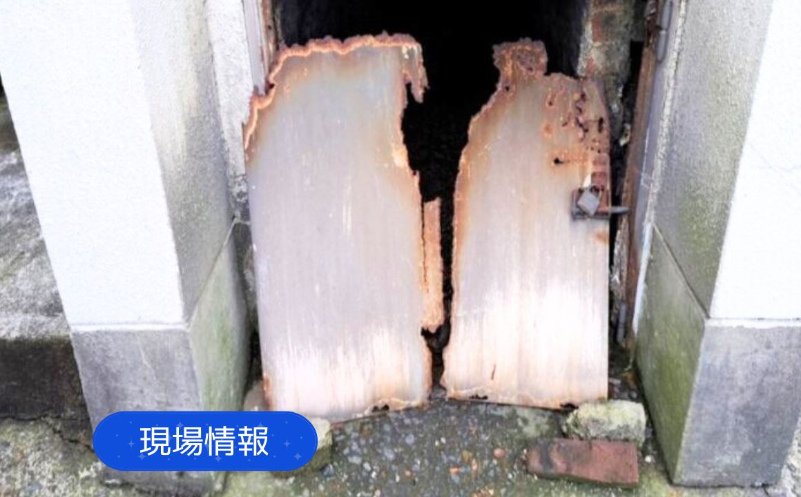 現場情報|金沢市で点検蓋の調査を行いました。煙突まわりの劣化に要注意です