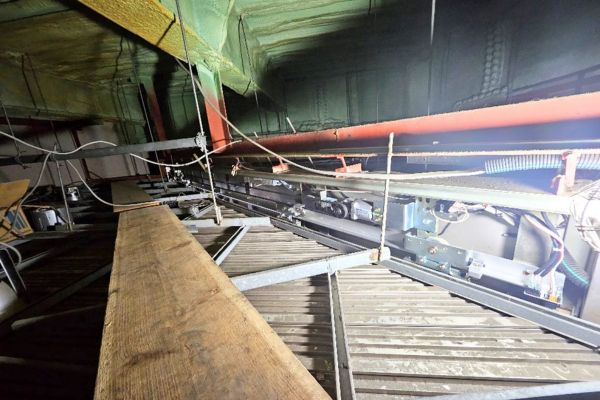 白山市　自動ドア修理 センサー部分の取替