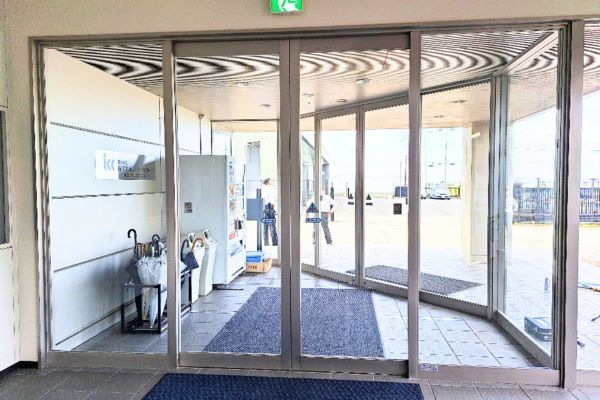 白山市　自動ドア修理